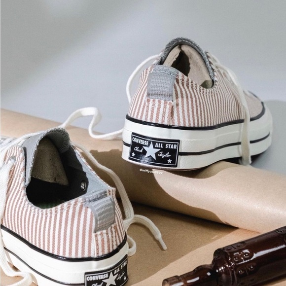 Converse Chuck 70 Hickory Stripe Sneakers - Picture 4 of 9